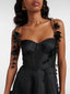 Vivienne | Sculpted Petal Midi Dress