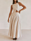 Clara | Asymmetric A-Line Skirt