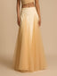 Elegant Triangle Stitching Flowing Skirt
