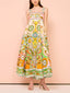 Clarisse| Holiday Print Madi Dress