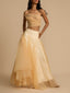 Elegant Triangle Stitching Flowing Skirt