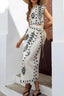 Elodie | Ethnic Print Crop Top & Tire-up Wrap Midi Skirts Set