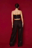 Belinda | Sequins Denim Pants Set