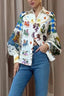Maribel | Printed Balloon Sleeves Shirt