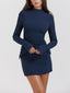 Navy Mini Dress