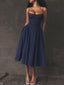 Giselle | Romantic Strapless Flare Midi