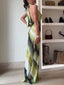 Calypso | Gradient Scarf Neck Resort Maxi