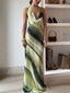 Calypso | Gradient Scarf Neck Resort Maxi