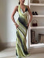 Calypso | Gradient Scarf Neck Resort Maxi