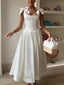 Cecilia | Vintage Bow Pleated Midi