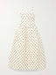 Colette | Polka-Dot Satin Midi