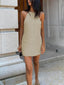 Clara | Halter-Back Mini Dress