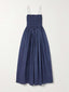 Selene | Pleated Halter Midi