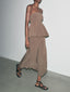 Mira | Draped Panel Skirt