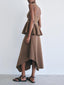 Mira | Draped Panel Skirt