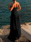 Sexy Beach Style Tube Top Hollow Maxi Dress