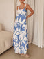 Isara | Geometric Boho Maxi Dress