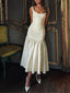 Eloise | Square Neck Drop-Waist Dress