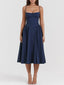 Giselle | Romantic Strapless Flare Midi