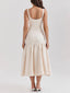 Eloise | Square Neck Drop-Waist Dress
