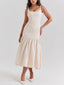 Eloise | Square Neck Drop-Waist Dress
