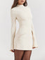 Vintage Cream Mini Dress