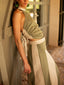 Fashionable Color Block Patchwork Skirt