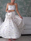 Fish Print Camisole Top And Skirt Suit-Skirt