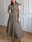 Pocket Design Shirt Dress