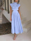 Viola | Cutout Waist Vacation Midi