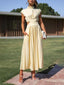 Viola | Cutout Waist Vacation Midi