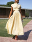 Viola | Cutout Waist Vacation Midi
