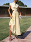 Viola | Cutout Waist Vacation Midi