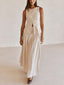 Clara | Asymmetric A-Line Skirt