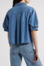 The Billow Sleeve Denim Shirt