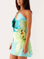 Isla | Asymmetric Printed Mini Dress