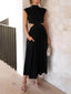 Viola | Cutout Waist Vacation Midi