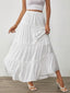 Elara | French Tiered Ruffle Skirt