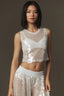 Lunelle | Sequin Wide-Leg Pants