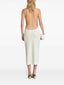 Arden | Backless Pearl Midi Dress