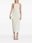 Arden | Backless Pearl Midi Dress