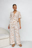 Adina| Printed Linen Pant Set