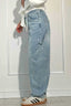 Sabrina | Wide-Leg Carpenter Jeweled Jeans
