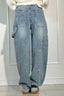 Sabrina | Wide-Leg Carpenter Jeweled Jeans