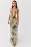 Amalia | Cowl Neck Skirt Set