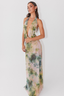 Amalia | Cowl Neck Skirt Set