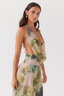 Amalia | Cowl Neck Skirt Set