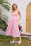 Cleo | Cutout Slit Maxi Dress