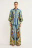 Félice | Balloon Sleeve Floral Pants Set