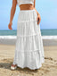 Elara | French Tiered Ruffle Skirt